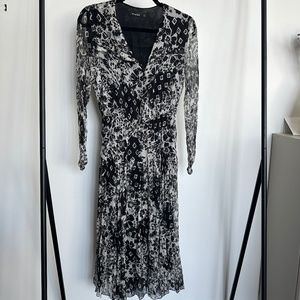 Massimo Dutti silk dress